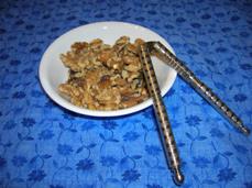 nutcracker with walnuts